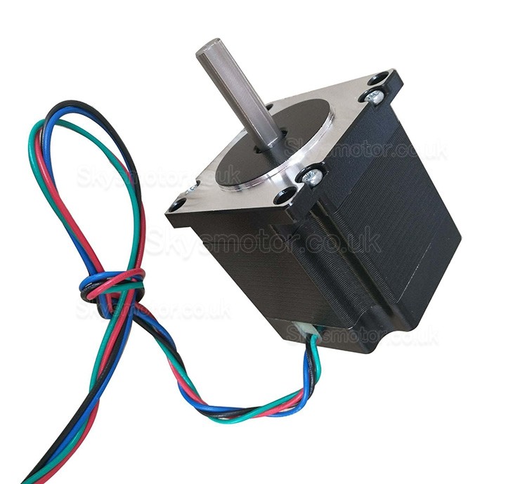 Oukeda NEMA 23 Stepper Motor OK57STH56-2804AD8-32 1.8 Deg 12.35Ncm 2 Phase D-Cut